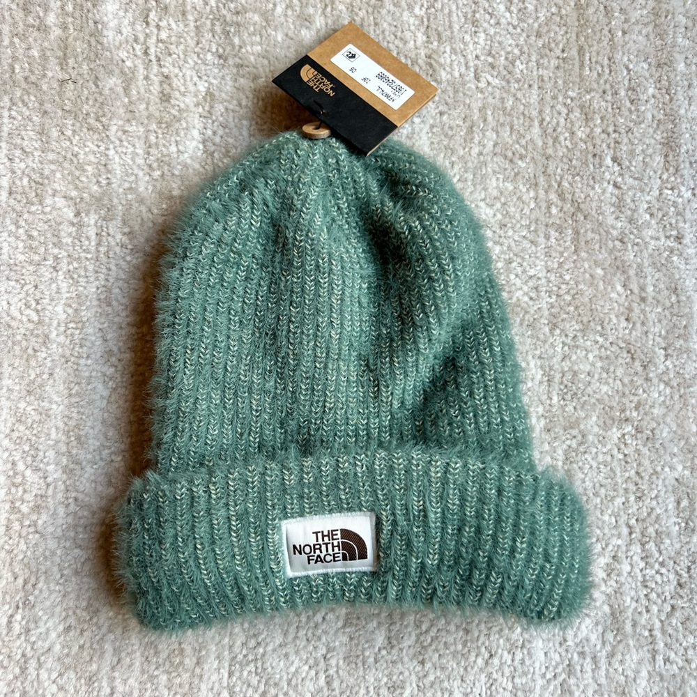 The North Face Green Knit Beanie